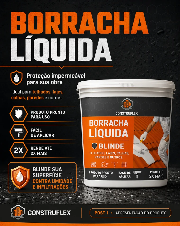 Borracha Líquida CONSTRUFLEX